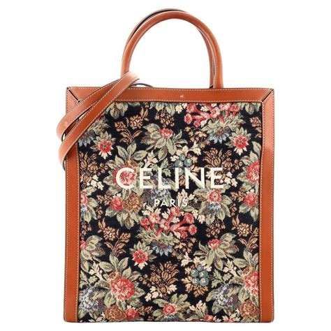 celine floral jacquard bag|celine victoria bag.